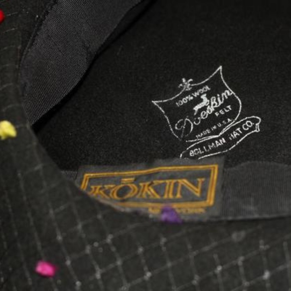 Kokin Doskin Felt Wool Multi- Color Floral Hat main image 6